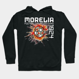 Football Is Everything - Club Atlético Monarcas Morelia Splatter Strike Hoodie